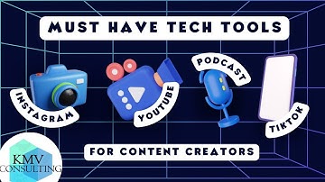 The Must Have Tools for Content Creators