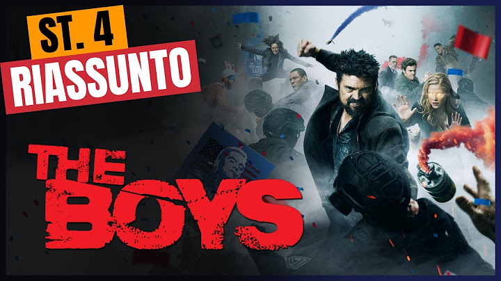 Riassunto The Boys - Stagione 4