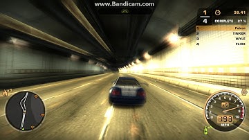 NFS Most Wanted Speedtrap Race - Warrent