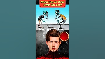 Which One Of Them Owns The Leg #riddle #vampire #riddles #guess #mission #shorts