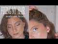 WHAT AM I DOING?! | Trying to fix my hair