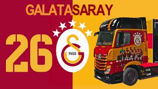 GALATASARAY 26. ŞAMPİYONLUĞA ÖZEL ⭐⭐⭐⭐⭐ #5YıldızlıŞampiyon #şampiyongalatasaray #galatasaray