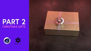 Render, Texture and Lighting Christmas presents in Cinema 4D - Part 2