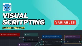 How to Program in Godot 4 Orchestrator Visual Scripting - Variables Profile
