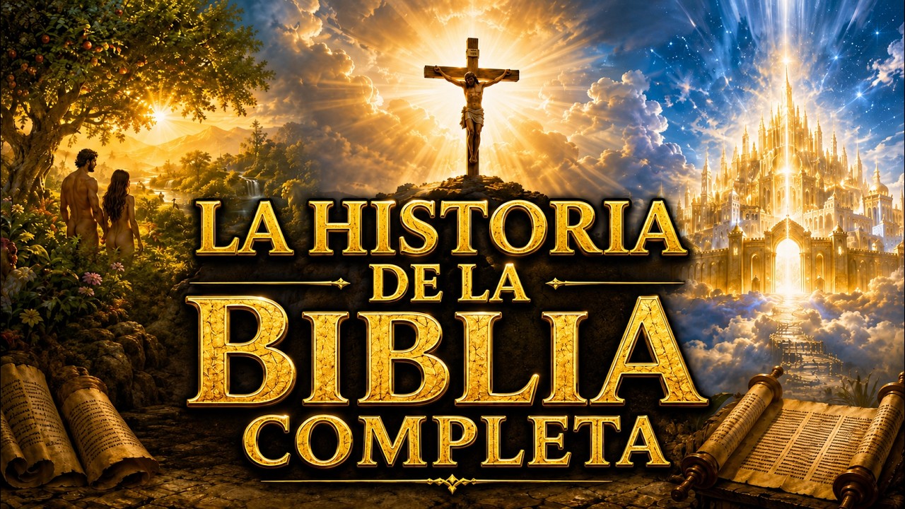 La Historia Completa de la Biblia: Desde Génesis hasta Apocalipsis