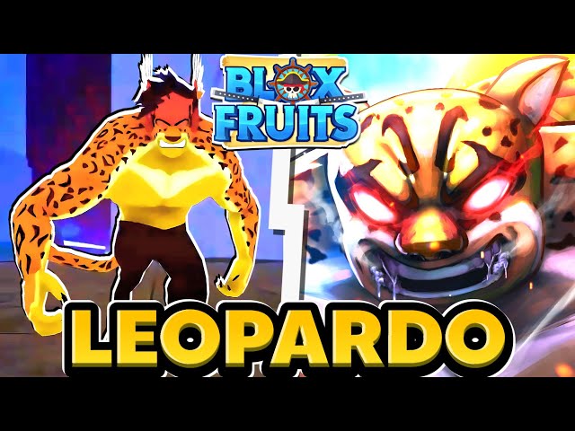 COSEGUI A PRIMEIRA FRUTA MITICA DO LEOPARDO NO BLOX FRUITS! - ROBLOX (  UPDATE 17.3 ) 