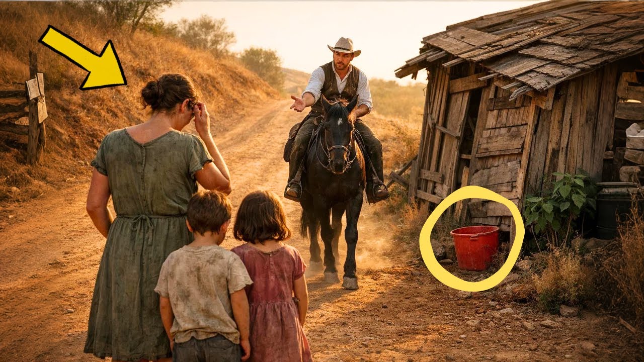 La Viuda Y Sus Hijos Vivían En Una Casa Abandonada Hasta Que El Dueño Rico Apareció Y Su Reacción..