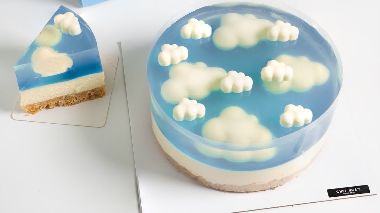 ชีสพาย ชีสพายก้อนเฆม Could Cheesecake  ทำขนมกับเชฟโจ Ep.127