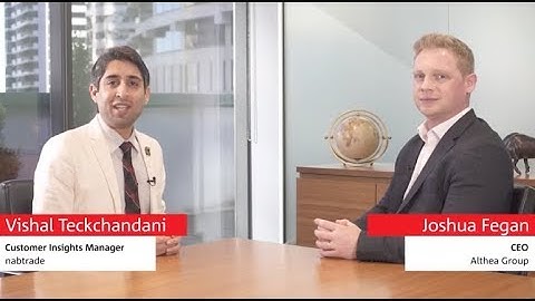 National Australia Bank Interviews Althea Group CEO Josh Fegan