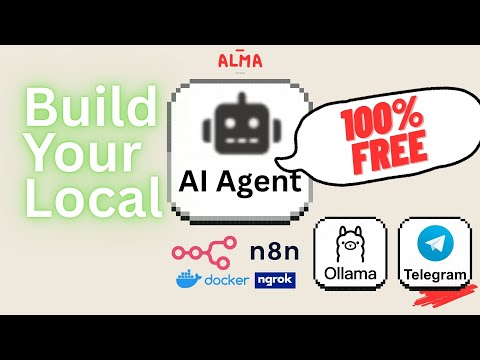 Build Your Own AI Agent Locally in Minutes | n8n Tutorial with Ollama, Ngrok & Telegram (100% Free)