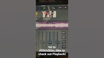 Loading a set in Multitracks Playback app.