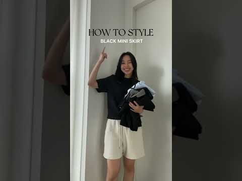 Video: 4 måder at bære et sort nederdel på