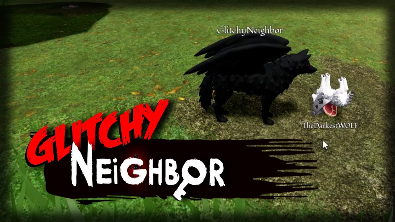 I think my game got corrupted by lag (Roblox horse world wolf morph  screenshot) : r/gameglitches