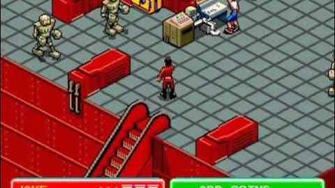 Escape from the Planet of the Robot MAME Gameplay video Snapshot -Rom name eprom-