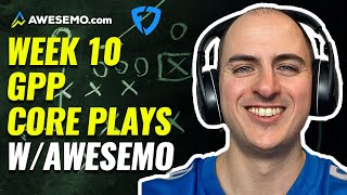 How to build WINNING FANDUEL NFL DFS Lineups w/ Alex Baker | Daily Fantasy Football Week 10