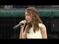 【プロ野球パ】May J.が新曲披露&国歌独唱 2015/07/04 E-F