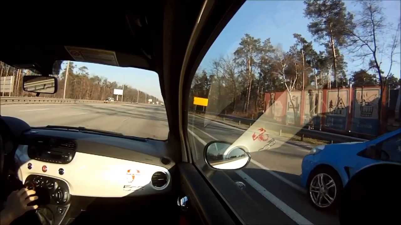 ABARTH 500 TMC vs RENAULT CLIO III RS v3