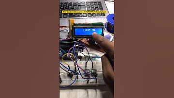 Arduino DS3231 Real Time Clock and LCD Display | Arduino Ds3231 Tutorial | Arduino RTC Module | RTC
