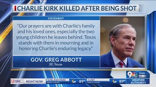 Charlie Kirk dies in ‘political assassination’ during speech, lawmakers react
