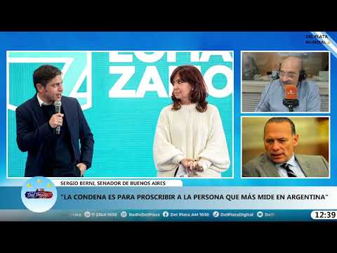 Sergio Berni en “El Zoológico” con Diego Schurman y Alejandro Di Biasi por Radio Del Plata 29/06/26