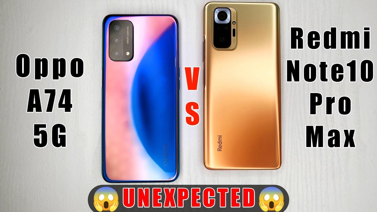 Redmi Note 10 Vs Oppo A74