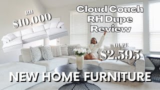 COUCH REVIEW 🛋| 😳FOUND RH Cloud Couch DUPE & SAVED $10,000🤯 | NEW HOME FURNITURE by CrystalOTv 6,716 views 1 year ago 9 minutes, 58 seconds