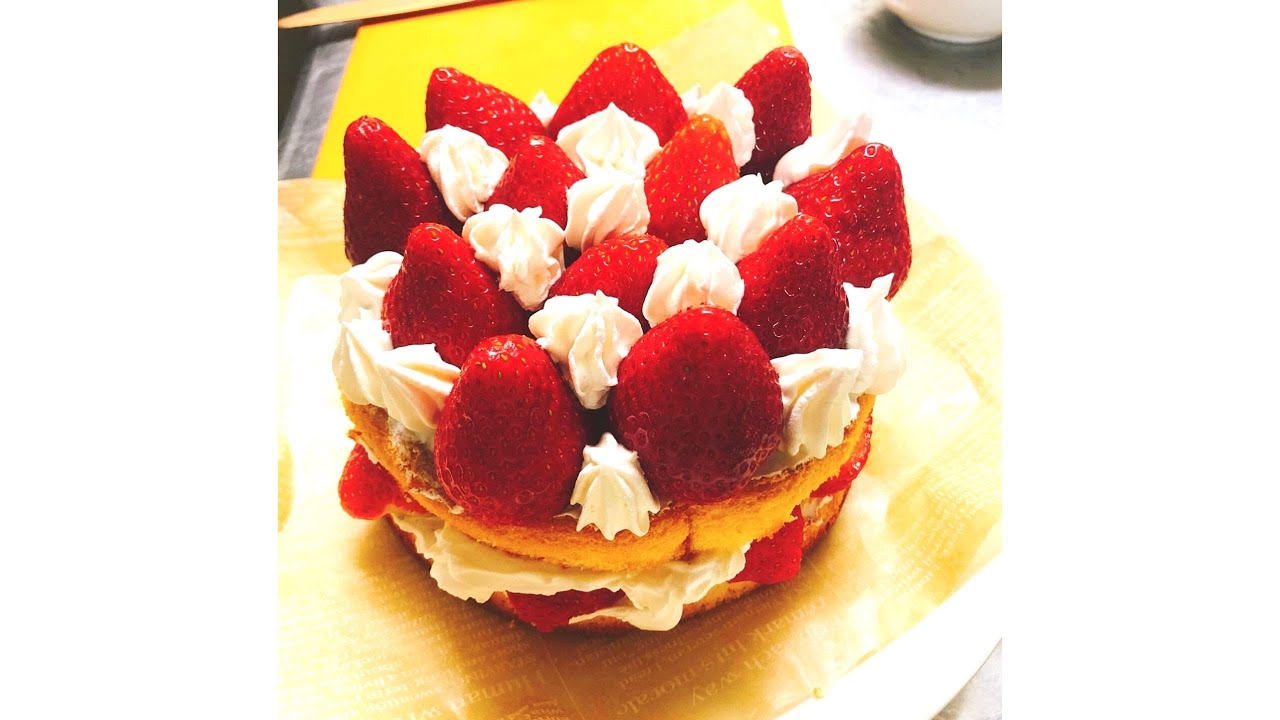 妻の誕生日に手作り苺ショートケーキを作ってみた Shorts 男の料理 Youtube 妻の誕生日に手作り苺ショートケーキを作ってみた Shorts 男の料理 Youtube