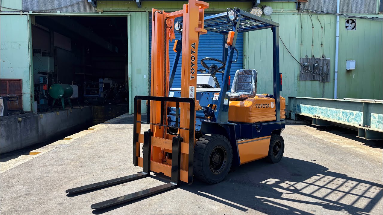 トヨタフォークリフト☆1.5トン☆ガソリン☆トヨタエンジン☆低稼働 トヨタフォークリフト☆1.5トン☆ガソリン☆トヨタエンジン☆低稼働