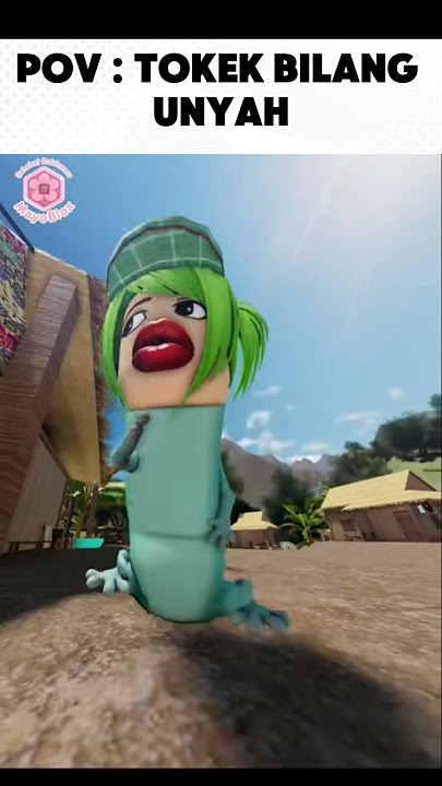 pov : tokek bilang unyah #shorts #roblox #pov