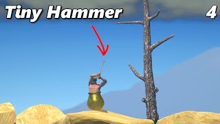 I Beat Getting Over It With a Tiny Hammer - MODDED Getting Over It With Bennett Foddy