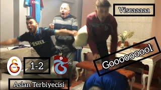 Fanati̇k Trabzonsporlular Galatasaray Derbi̇si̇ne Tepki̇ Veri̇yor 