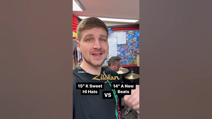 BRIGHT VS DARK / 14” VS 15” - Which Wins? ZILDJIAN K Sweet Hi Hats or A New Beats? #Zildjian #H2H