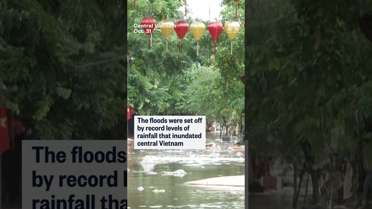 Heavy flooding in central Vietnam kills at least 13