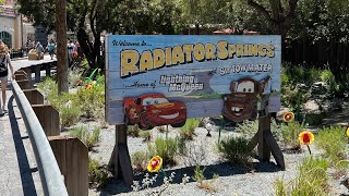 Radiator Springs Racers-pov-cars land Disneyland