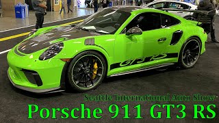 V#325 The Uncompromised 2023  PORSCHE 911 GT3 RS | Seattle International Auto Show 2023