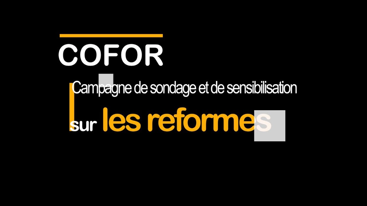COFOR Mali mène une campagne de sondage et de sensibilisation sur les ...