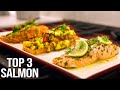 MY TOP 3 SALMON RECIPES! 🤤 (EASY & FLAVORFUL)