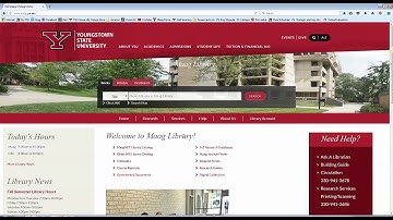 Ordering Books from OhioLINK