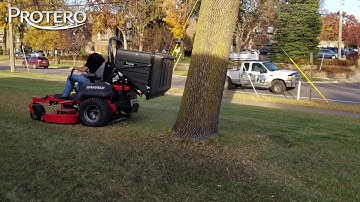 PV 18 Dump Catcher on Gravely 460Z