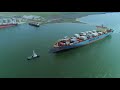 Заход Maersk Klaipeda в ТИС