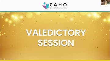 CQE Series (HRM) : Valedictory Session - Welcome Address