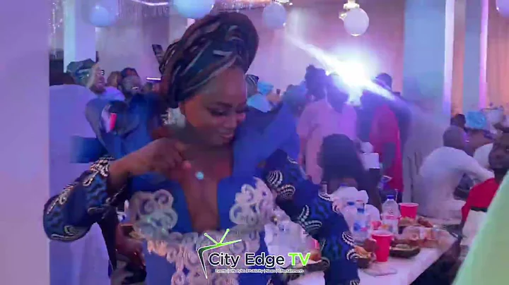 ZAINAB BAKARE SPECIAL DANCE STEPS AT LATE MRS STELLA LAWAL BURIAL CEREMONY