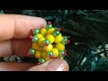 Christmas Decoration Ball ,  DIY Christmas Craft , Christmas Ornaments / Beaded Ball