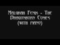 Malukah Fenix - The Dragonborn Comes (Dovahkiin) Lyrics + Piano