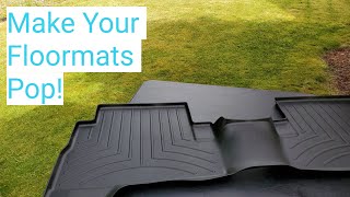 How to Clean and Dress All Weather Floormats.