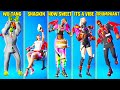 Top 50 Legendary Fortnite Dances With Best Music! (How Sweet!, Blanka Backflip, Triumphant, Sakura)