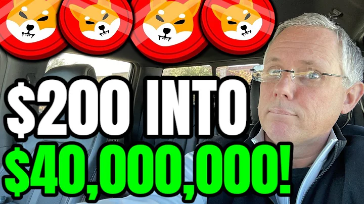 SHIBA INU - $200 INTO $40,000,000! WOW! I AM BLOWN AWAY BY THIS SHIB STORY!