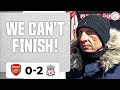 We Can’t Finish!!! (Lee Judges) | Arsenal 0-2 Liverpool