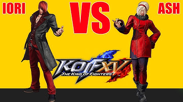 KOF XV - IORI vs ASH