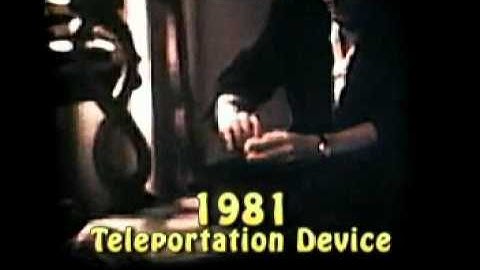 First Test--The Teleportation Device